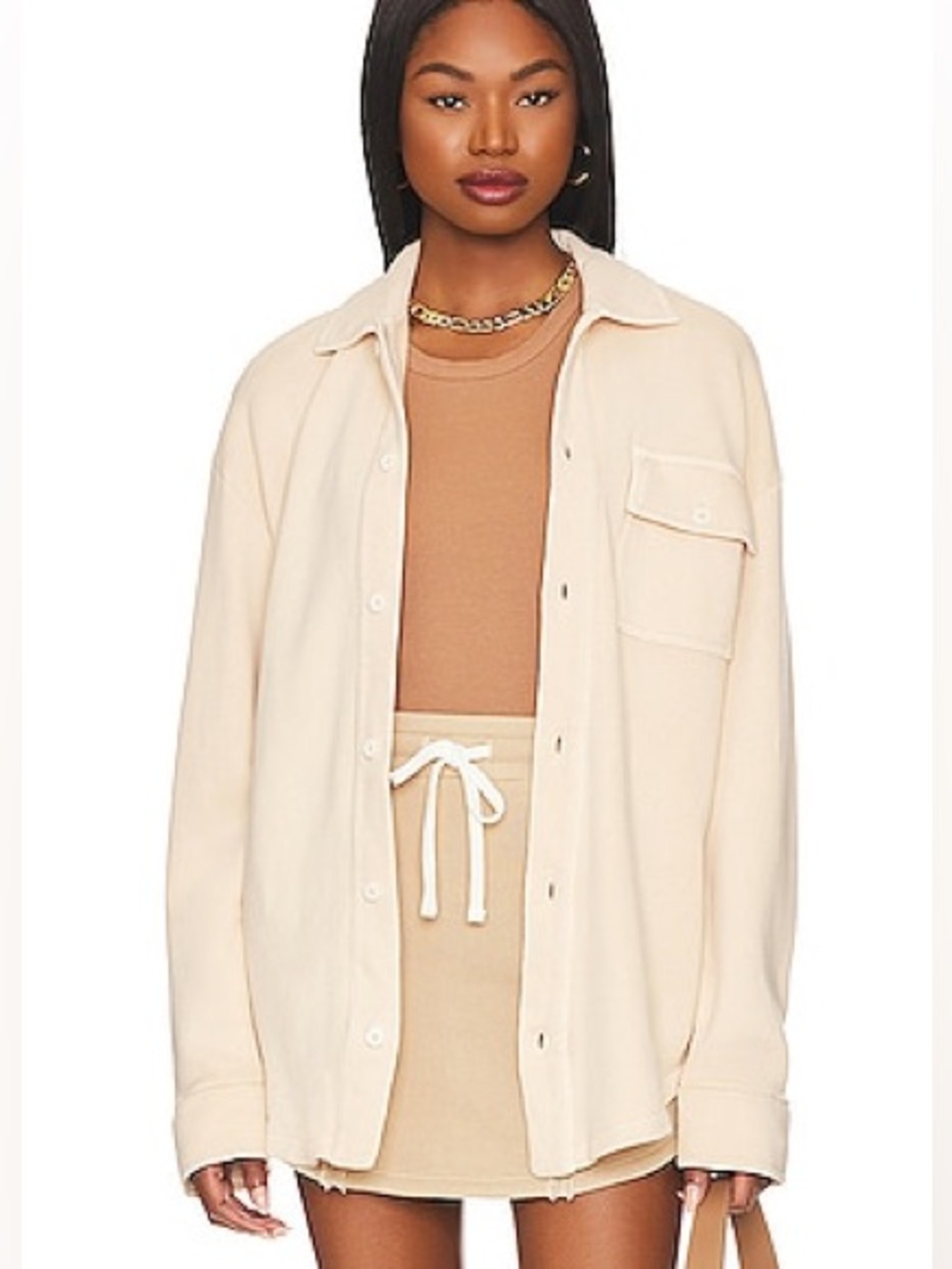 Tularosa Green Margaux Jacket in Autumn Blonde